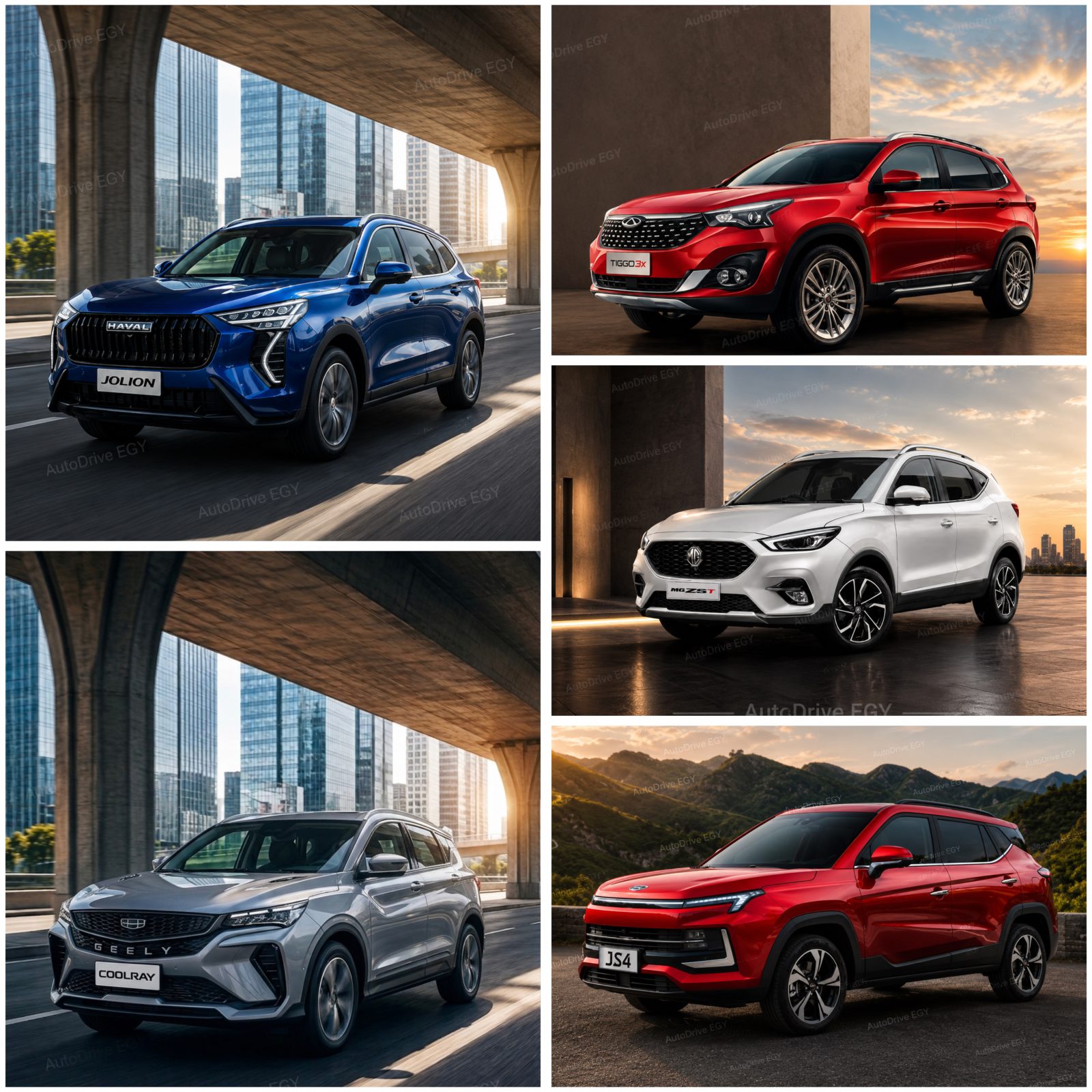 أفضل سيارة SUV في حدود مليون جنيه في مصر 2026 | مقارنة شاملة بالأسعار والمواصفات